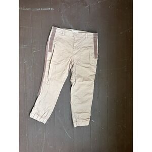 Womens Size 8 Petite Brown Beige  By Anthropologie Pants Joggers‎ Cotton Tencel